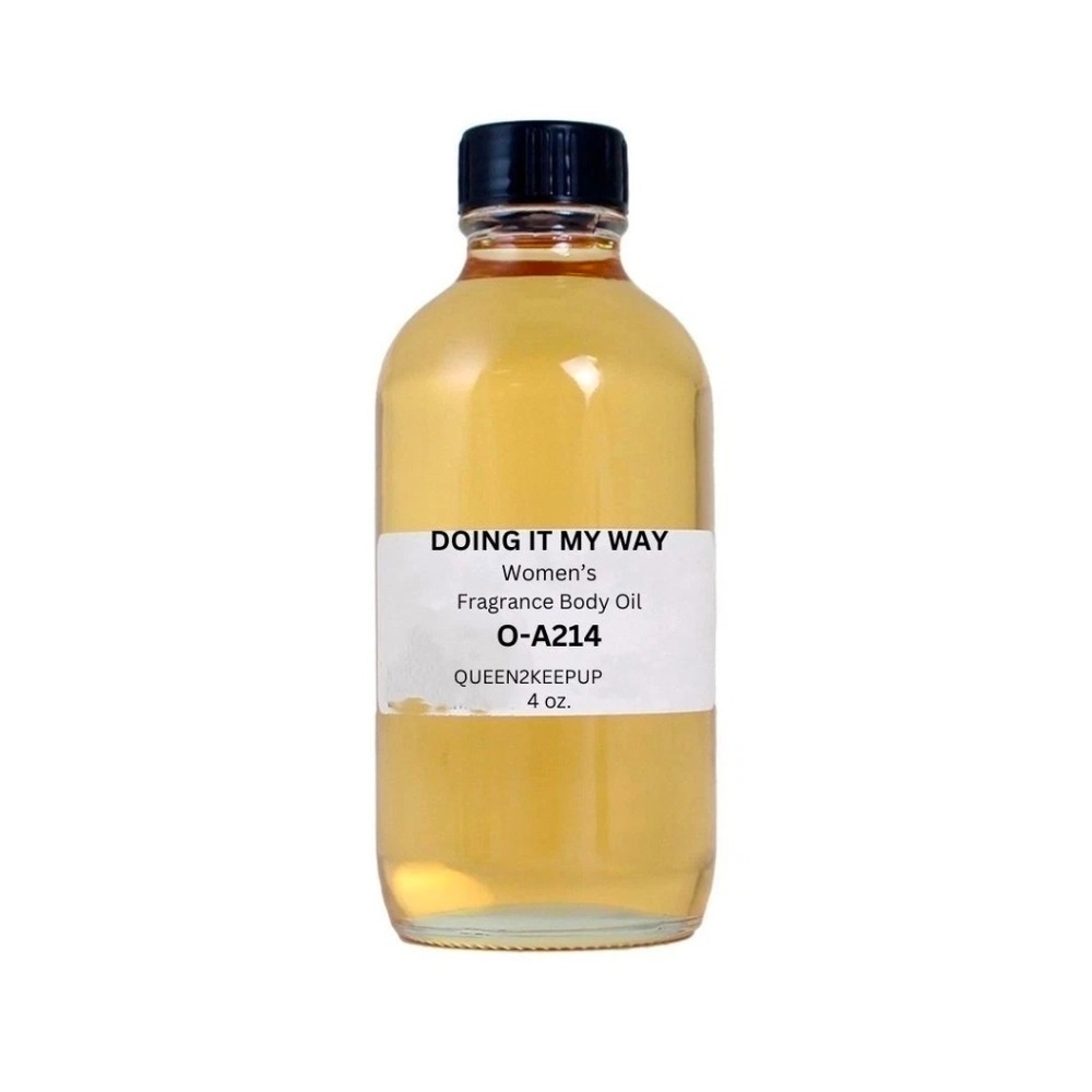 Doing It My Way (Women) Body Oil 4 oz Fragrance All Natural Scent